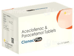 Clanac Plus 100/325 Mg Tablet 10