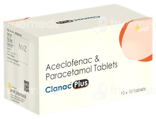 Clanac Plus 100/325 Mg Tablet 10