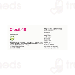 Closit 10 MG Tablet 10