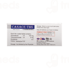 Canace Th 8/100 MG Tablet 10