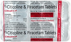 Citicalm P 500/400 Mg Tablet 10 Citicalm P 500/400 Mg Tablet 10