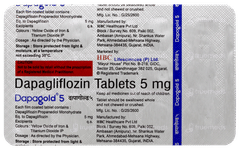 Dapagold 5 Tablet 15