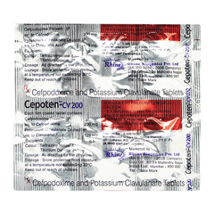 Cepoten Cv 200/125 Mg Tablet 6