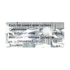 Cepoten Cv 200/125 Mg Tablet 6