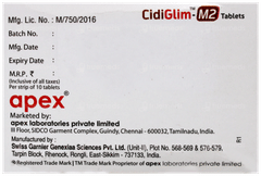 Cidiglim M2 Tablet 10 Cidiglim M2 Tablet 10