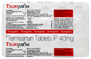 Telmijub 40 Tablet 15