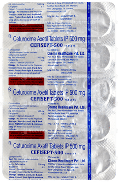 Cefisept 500 Tablet 10 Cefisept 500 Tablet 10