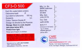 Cf3 O 500 Tablet 10