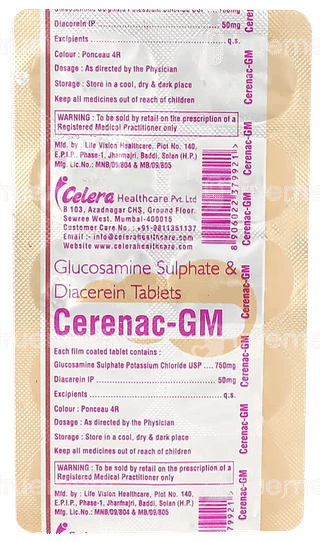 Cerenac Gm Tablet 10