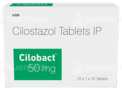 Cilobact 50 Mg Tablet 10
