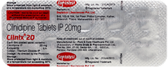Cilnix 20 Tablet 10 Cilnix 20 Tablet 10