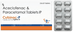 Cubinac P 100/325 Mg Tablet 10