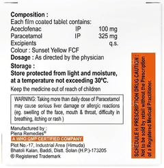 Cubinac P 100/325 Mg Tablet 10