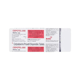 Cepotel 200 Mg Tablet 10