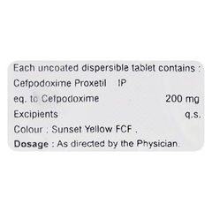 Cepotel 200 Mg Tablet 10 Cepotel 200 Mg Tablet 10