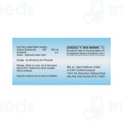 Carbium 500 MG Tablet 10 Carbium 500 MG Tablet 10