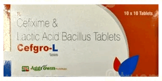 Cefgro L Tablet 10