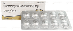 Clarid 250 Mg Tablet 10