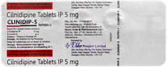 Clinidip 5 Tablet 10