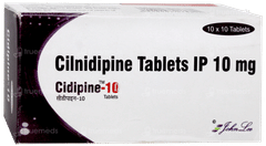 Cidipine 10 Tablet 10 Cidipine 10 Tablet 10