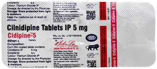 Cidipine 5 Tablet 10