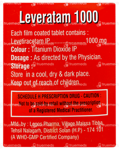 Leveratam 1000 Tablet 10