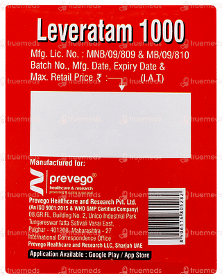 Leveratam 1000 Tablet 10