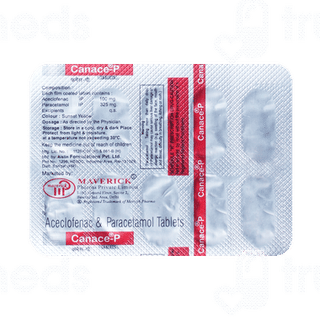 Canace P 100/325 MG Tablet 10