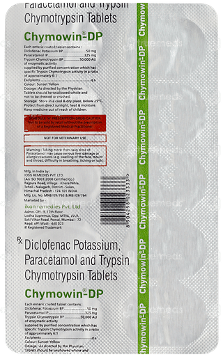 Chymowin Dp Tablet 10