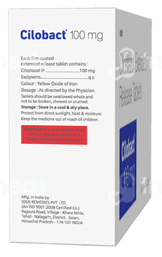 Cilobact 100 Mg Tablet 10