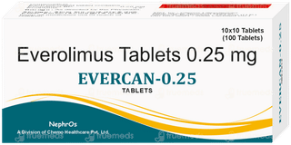 Evercan 0.25mg Tablet 10
