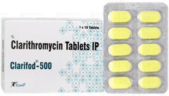 Clarifod 500 Tablet 10