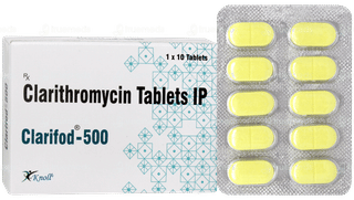 Clarifod 500 Tablet 10