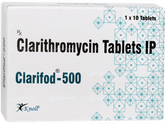Clarifod 500 Tablet 10