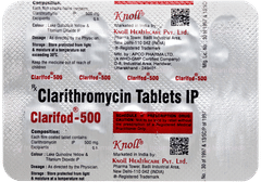 Clarifod 500 Tablet 10