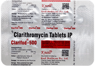 Clarifod 500 Tablet 10