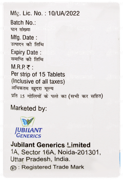 Jubira 10 Tablet 15 Jubira 10 Tablet 15