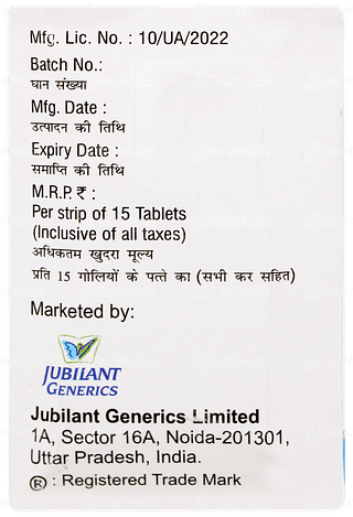 Jubira 10 Tablet 15