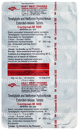 Contenel M 500 Tablet 10