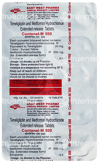 Contenel M 500 Tablet 10