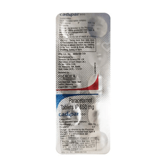 Cadipar 650 Mg Tablet 10