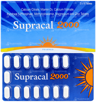 Supracal 2000 Tablet 15