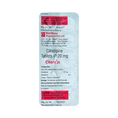 Cilory 20 MG Tablet 10