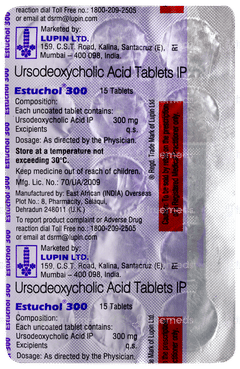 Estuchol 300 Tablet 15 Estuchol 300 Tablet 15