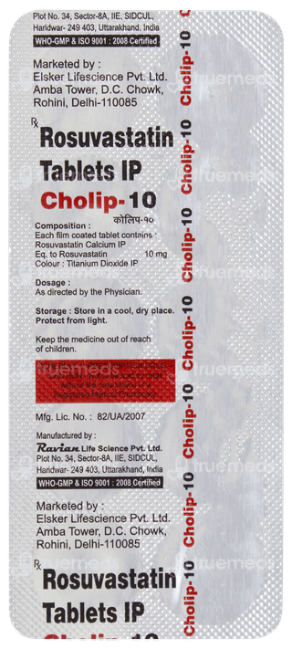 Cholip 10 Tablet 10