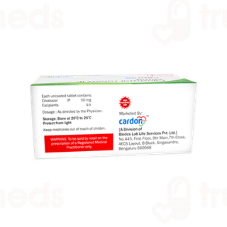 Cilzo 50 MG Tablet 10