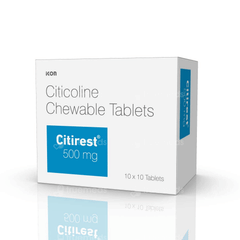 Citirest 500Mg Chewable Tablet 10
