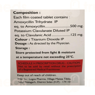 Clavusave 500/125 MG Tablet 6