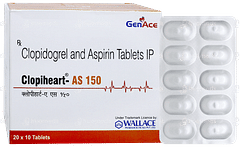 Clopiheart As 150 Tablet 10