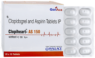 Clopiheart As 150 Tablet 10